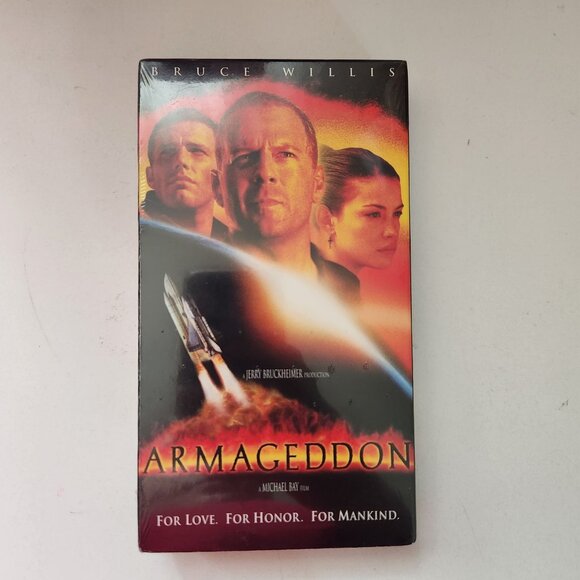 Armageddon VHS Movie Starring Bruce Willis Sealed New - Picture 1 of 6